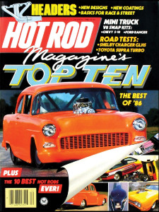 HOT ROD 1986 DEC - SUPRA TURBO, 367hp BUICK V6, CUDAS
